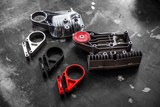 E30 Secondary Diff Mount-Suspension Parts-grip-drift-No Bushing-Standard E30-Raw Aluminum-Garagistic-bmw