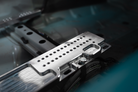 E82/E90/E92 Racing Seat Floor Mount Adapters-Seat Mounts-grip-drift-E82-Bare Aluminum-No Side Brackets-Garagistic-bmw