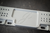 A90 Supra Racing Seat Floor Mount Adapters-Seat Mounts-grip-drift-Bare Aluminum-No Side Brackets-Garagistic-bmw