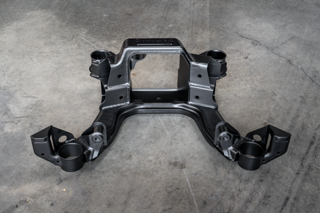 E36 Reinforced Rear Subframe-Subframes and Trailing Arms-grip-drift-I will return my core after-Red-Garagistic-bmw
