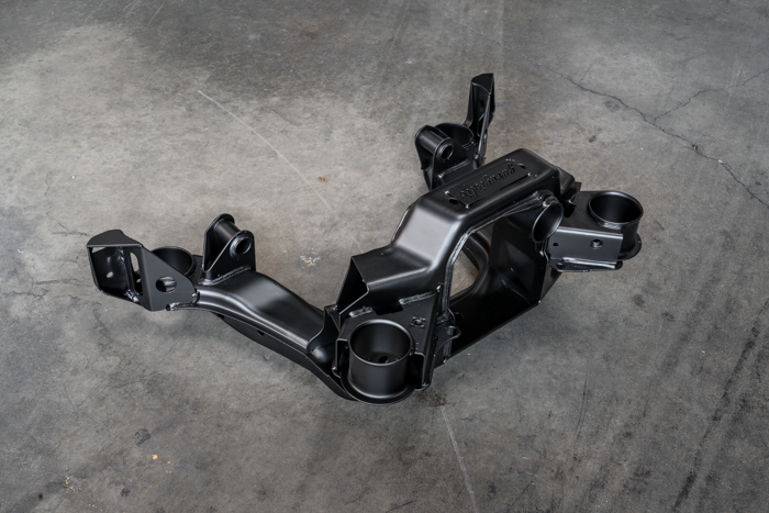 E36 Reinforced Rear Subframe-Subframes and Trailing Arms-grip-drift-I will return my core after-Red-Garagistic-bmw