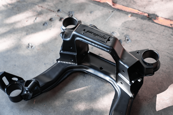 E36 Reinforced Rear Subframe-Subframes and Trailing Arms-grip-drift-I will return my core after-Red-Garagistic-bmw