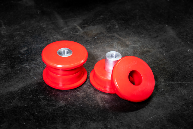 E36/E46 Solid Delrin Rear Trailing Arm Bushings-Suspension Bushings-grip-drift-80a soft poly (autox/street)-Garagistic-bmw