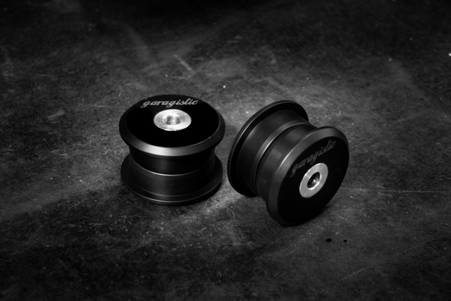 E36/E46 Polyurethane Rear Trailing Arm Bushings - 328, M3, 325-Suspension Bushings-grip-drift-Delrin (race only)-Garagistic-bmw