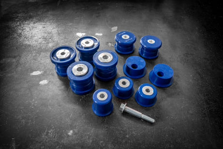 BMW E36 Complete Polyurethane Suspension Kit - Full Bushing Kit-Suspension Bushings-grip-drift-95a (Track)-Offset-Add 14mm Bolt Upgrade-Garagistic-bmw