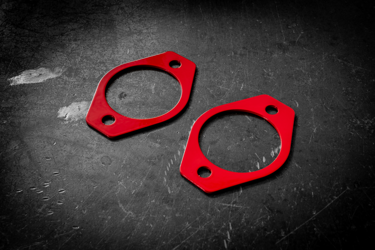 E30/E36/E46 Rear Shock Reinforcement Kit-Reinforcement Plates-grip-drift-Red-Garagistic-bmw