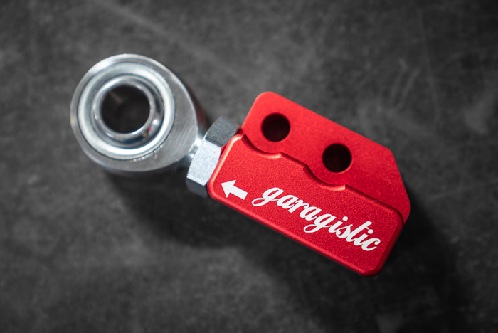 E30/E36 Adjustable Front Control Arm Mount-Suspension Parts-grip-drift-Anodized Red-Garagistic-bmw