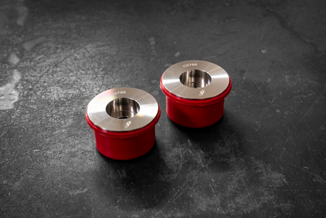 Polyurethane Differential Cover Bushings (E36, E46 M3, Early Z4M)-Suspension Bushings-grip-drift-80a (Street)-Add Washer Upgrade-Garagistic-bmw