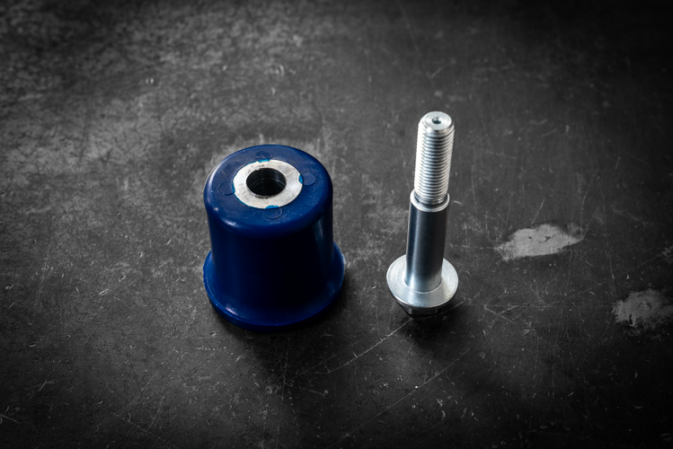 E36 / E46 (non M) Polyurethane Front Differential Mount Bushing and M14 Bolt Upgrade Combo - Fits E85 and E86-Suspension Bushings-grip-drift-95A-Garagistic-bmw