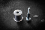 E36 / E46 (non M) Polyurethane Front Differential Mount Bushing and M14 Bolt Upgrade Combo - Fits E85 and E86-Suspension Bushings-grip-drift-Aluminum-Garagistic-bmw