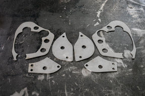 E36 Rear Chassis Reinforcement Kit (+ Pocket Reinforcements)-Reinforcement Plates-grip-drift-Garagistic-bmw
