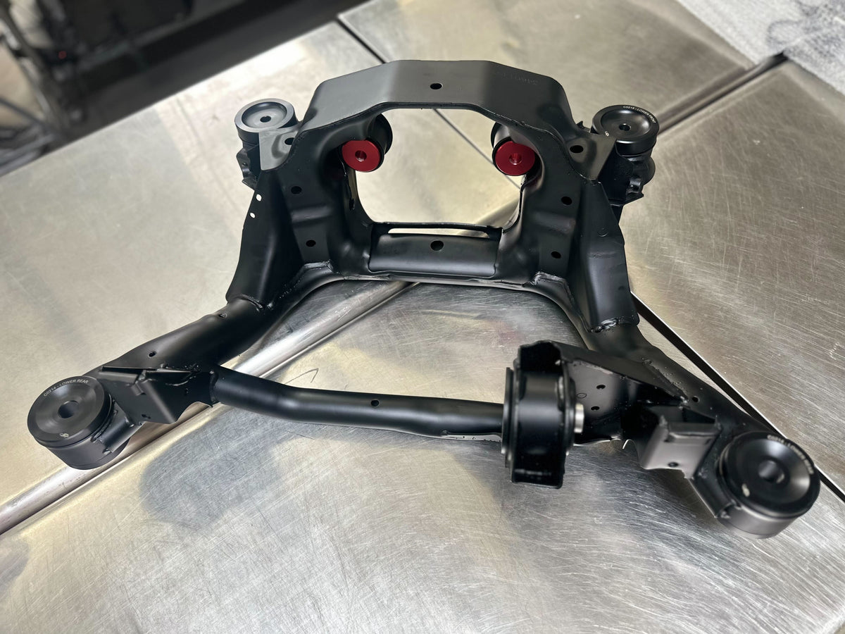F46 Rear Subframe E46 NON-M Reinforced Rear Subframe exclusive at Garagistic