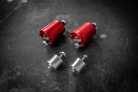 BMW E90/E92/E93 M3 S65 V8 Polyurethane Motor Mount Bushings-Motor and Transmission Mounts-grip-drift-Aluminum-Add matching transmission bushings-Garagistic-bmw