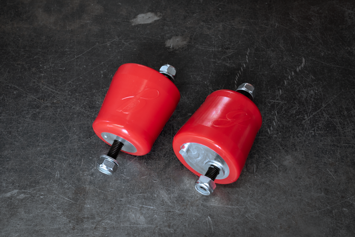 E46/Z4 M5X/S5X Polyurethane Motor Mount Bushings-Motor and Transmission Mounts-grip-drift-80a (Street)-No transmission bushings-Garagistic-bmw
