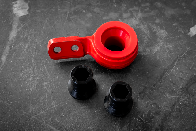E30/E36/Z3 Front Control Arm Bushings for E46 Control Arms (FCAB)-Suspension Bushings-grip-drift-80a (Street)-Small Hex (21-22mm)-Garagistic-bmw