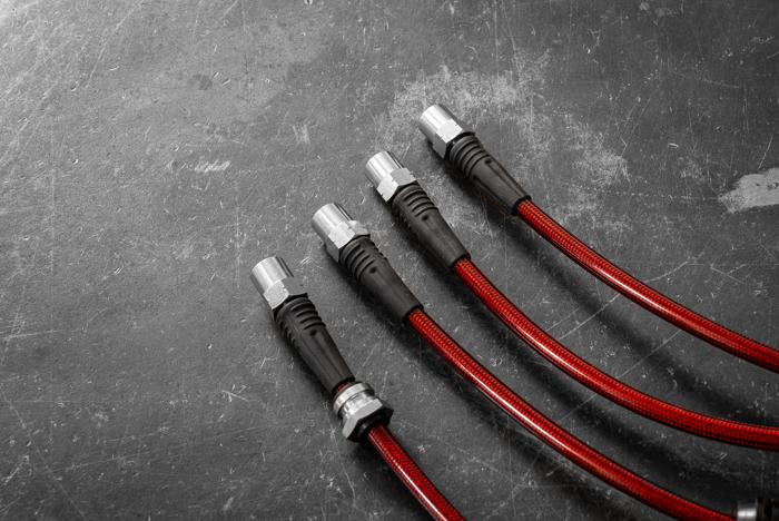 E46 (Non-M) Stainless Steel Complete 4 Brake Line Kit - DOT Compliant-Brake and Clutch Lines-grip-drift-No clutch line-Garagistic-bmw