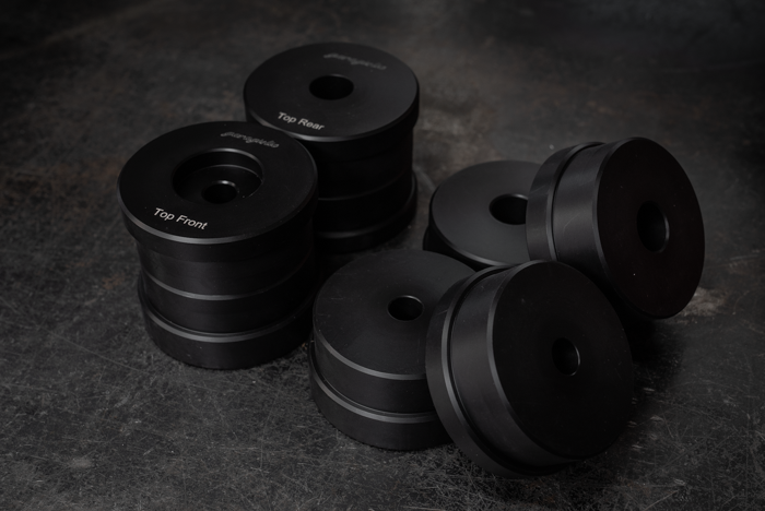 E46 Polyurethane Rear Subframe Bushings-Suspension Bushings-grip-drift-Delrin (race)-Garagistic-bmw