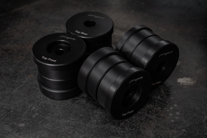 E46 Solid Rear Subframe Bushings-Suspension Bushings-grip-drift-Delrin (Race)-Garagistic-bmw