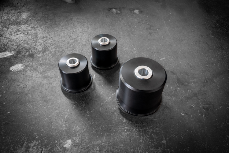 E46 (Non-M) Complete Polyurethane Differential Carrier Bushing Set-Suspension Bushings-grip-drift-Delrin-No thanks-Garagistic-bmw