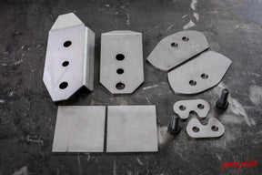 E46 BMW Rear Chassis Reinforcement Plates-Reinforcement Plates-grip-drift-Garagistic-bmw