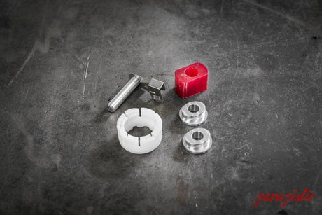 E46 M3/330/328 Oval Shifter Bushing Kit-Shifter Bushings-grip-drift-Aluminum-Garagistic-bmw