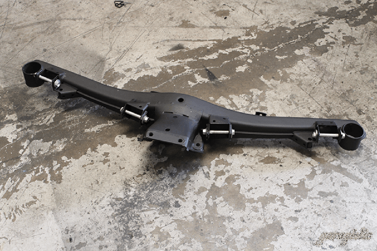 E24 and E28 Adjustable Rear Subframe Conversion exclusive at – Garagistic