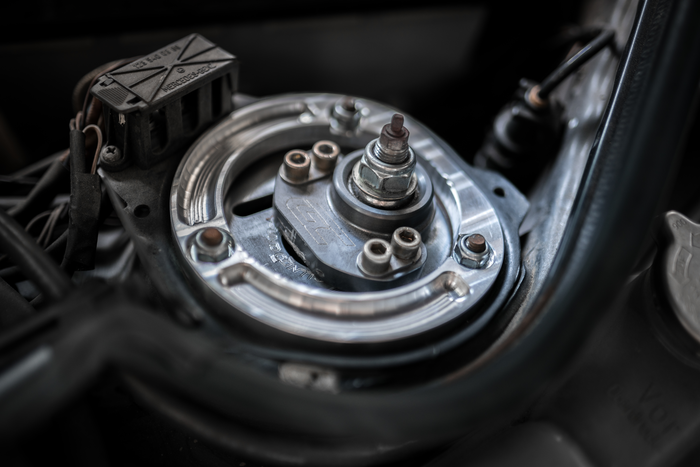 190E (W201) Aluminum Front Strut Tower Reinforcements-Suspension Parts-grip-drift-Bare-Garagistic-bmw