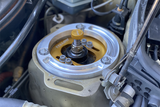 190E (W201) Aluminum Front Strut Tower Reinforcements-Suspension Parts-grip-drift-Bare-Garagistic-bmw