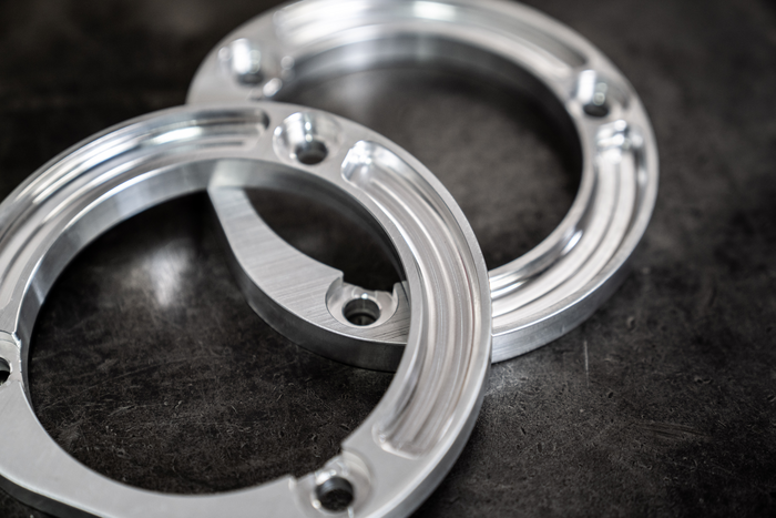190E (W201) Aluminum Front Strut Tower Reinforcements-Suspension Parts-grip-drift-Bare-Garagistic-bmw