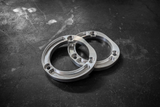 190E (W201) Aluminum Front Strut Tower Reinforcements-Suspension Parts-grip-drift-Bare-Garagistic-bmw