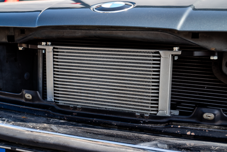 Garagistic E30 Mishimoto Oil Cooler Bracket-Engine Accessories-grip-drift-Garagistic-bmw