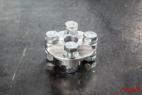 E30 Aluminum Steering Flex Coupler - CLEARANCE-Steering Components-grip-drift-Raw Aluminum-Garagistic-bmw