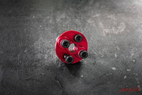 E46 Aluminum Steering Flex Coupler- Spec E46, 330, 325i-Steering Components-grip-drift-Raw Aluminum-Garagistic-bmw
