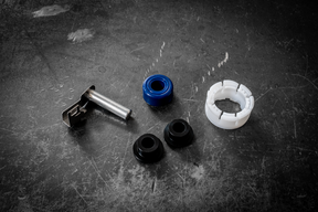 E30 Polyurethane Round Shifter Bushing Kit-Shifter Bushings-grip-drift-Standard-No rear carrier assembly-Garagistic-bmw