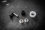 E30 Delrin Round Shifter Bushing Kit-Shifter Bushings-grip-drift-Aluminum-No carrier assembly-Garagistic-bmw