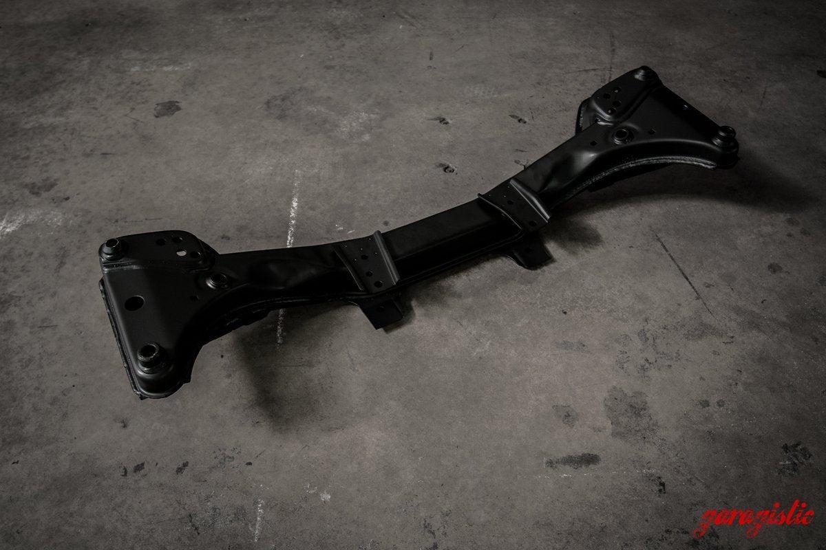 E36 Reinforced Front Subframe-Subframes and Trailing Arms-grip-drift-Black-I will return a core after-Yes - add control arm reinforcement-Garagistic-bmw