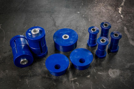 E30 Complete Bushing Kit - Poly and Delrin-Suspension Bushings-grip-drift-95A-Standard-Offset-Garagistic-bmw