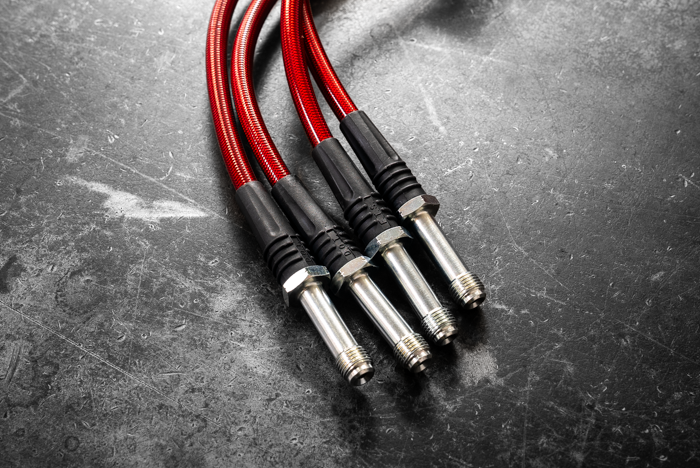 E46 M3 Stainless Steel Complete 4 Brake Line Kit - DOT Compliant-Brake and Clutch Lines-grip-drift-No clutch line-Garagistic-bmw
