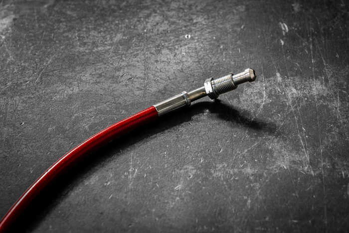 Stainless Steel Clutch Line - E36 325i/325is, E36 318i/318is/318ti, Z3 & MZ3 - V2 - 21521159714-Brake and Clutch Lines-grip-drift-Garagistic-bmw