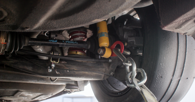 5 Series Rear Shock Tie Down Strap Hook (E28, E34, and E39)