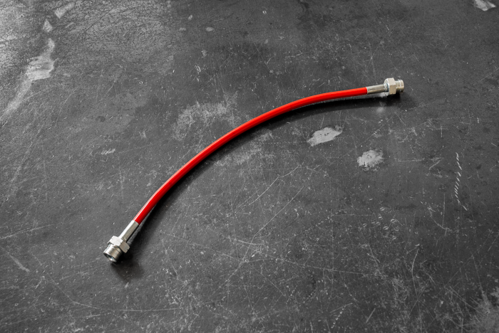 Stainless Steel Clutch Line - E36 M3, 328, 323 (No 325) / E34 535i, 540i, 530i (V8) - V1 - 21521159350-Brake and Clutch Lines-grip-drift-Garagistic-bmw