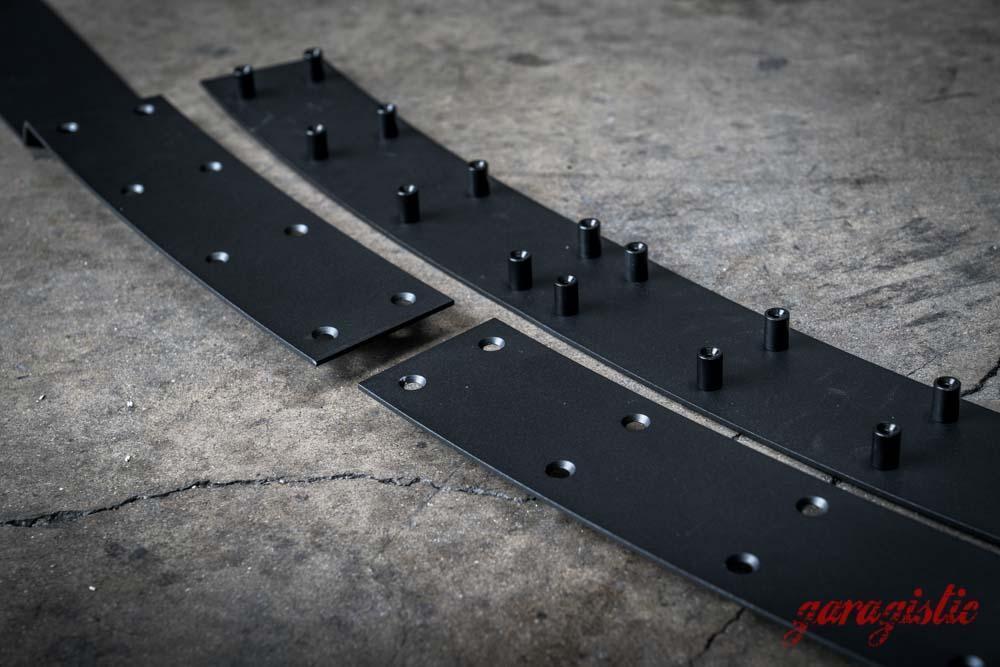 E30 Aluminum IS Lip Splitter (Late Model)-Exterior Body Parts-grip-drift-No Lip-Garagistic-bmw