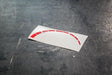 E30 Alpina Style Tach Strip (Green or Red stripes)