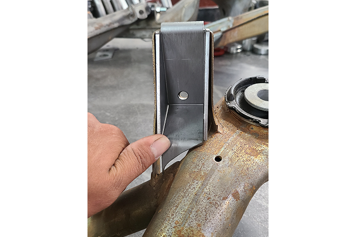 E46 (Non-M) Rear Sway Bar Reinforcement Kit - 325i, 330-Reinforcement Plates-grip-drift-Garagistic-bmw