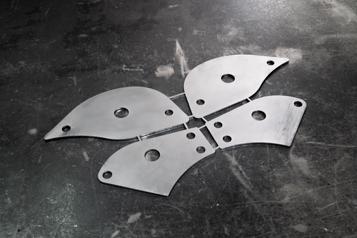 E36 Rear Subframe Mount Chassis Reinforcement Plates-Reinforcement Plates-grip-drift-Garagistic-bmw