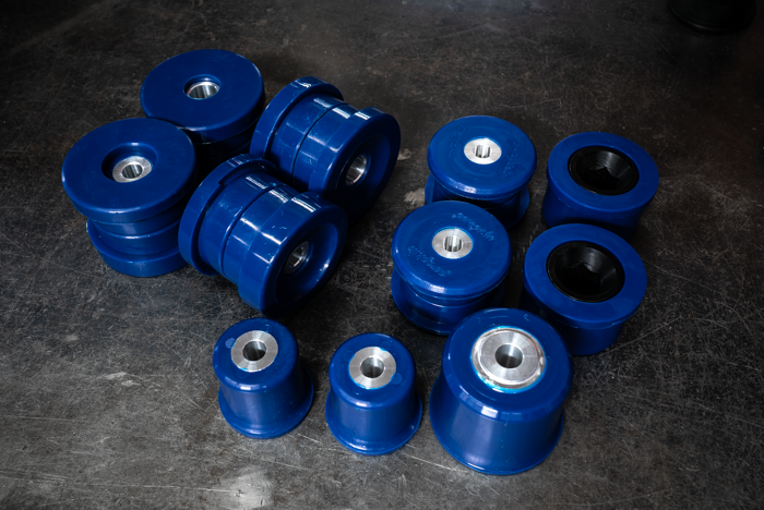 E46 NON-M Complete Polyurethane Suspension Kit - Full Bushing Kit-Suspension Bushings-grip-drift-95A hard poly (aggressive street/track)-Small Hex (21-22mm)-No thanks-Garagistic-bmw