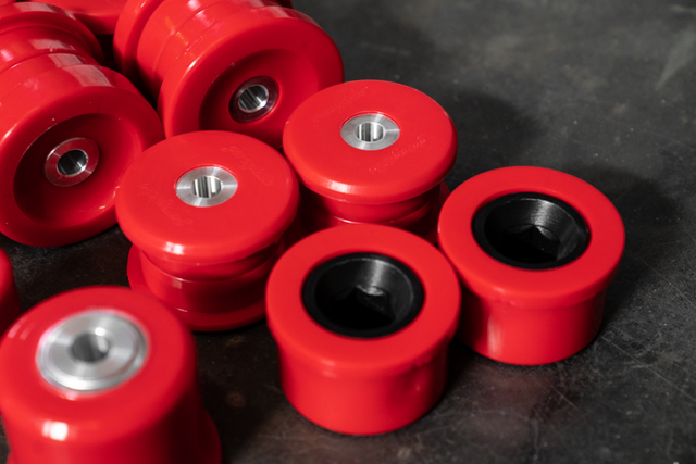 E46 NON-M Complete Polyurethane Suspension Kit - Full Bushing Kit-Suspension Bushings-grip-drift-80A soft poly (autox/street)-Small Hex (21-22mm)-No thanks-Garagistic-bmw