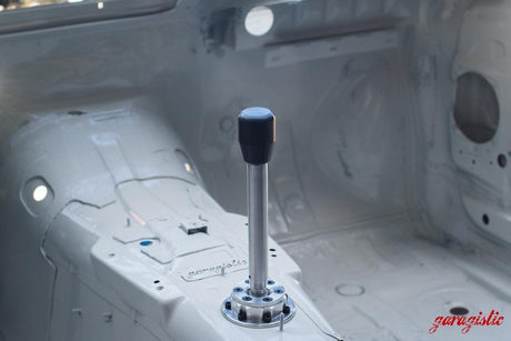 Garagistic Solid Chassis Mounted Short Shifter - E30, E36, E46-Shifters-grip-drift-Bare-Short-Delrin Standard-Garagistic-bmw