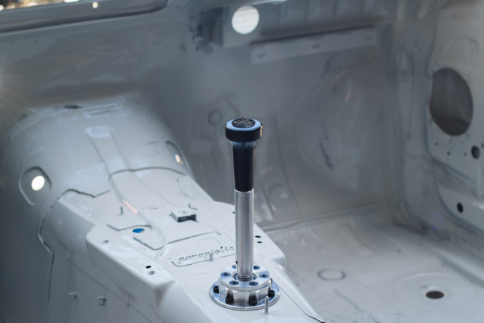 Garagistic Solid Chassis Mounted Short Shifter - E30, E36, E46-Shifters-grip-drift-Bare-Short-Delrin Standard-Garagistic-bmw