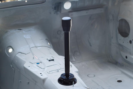Garagistic Solid Chassis Mounted Short Shifter - E30, E36, E46-Shifters-grip-drift-Black Anodized-Tall-Aluminum Standard-Garagistic-bmw